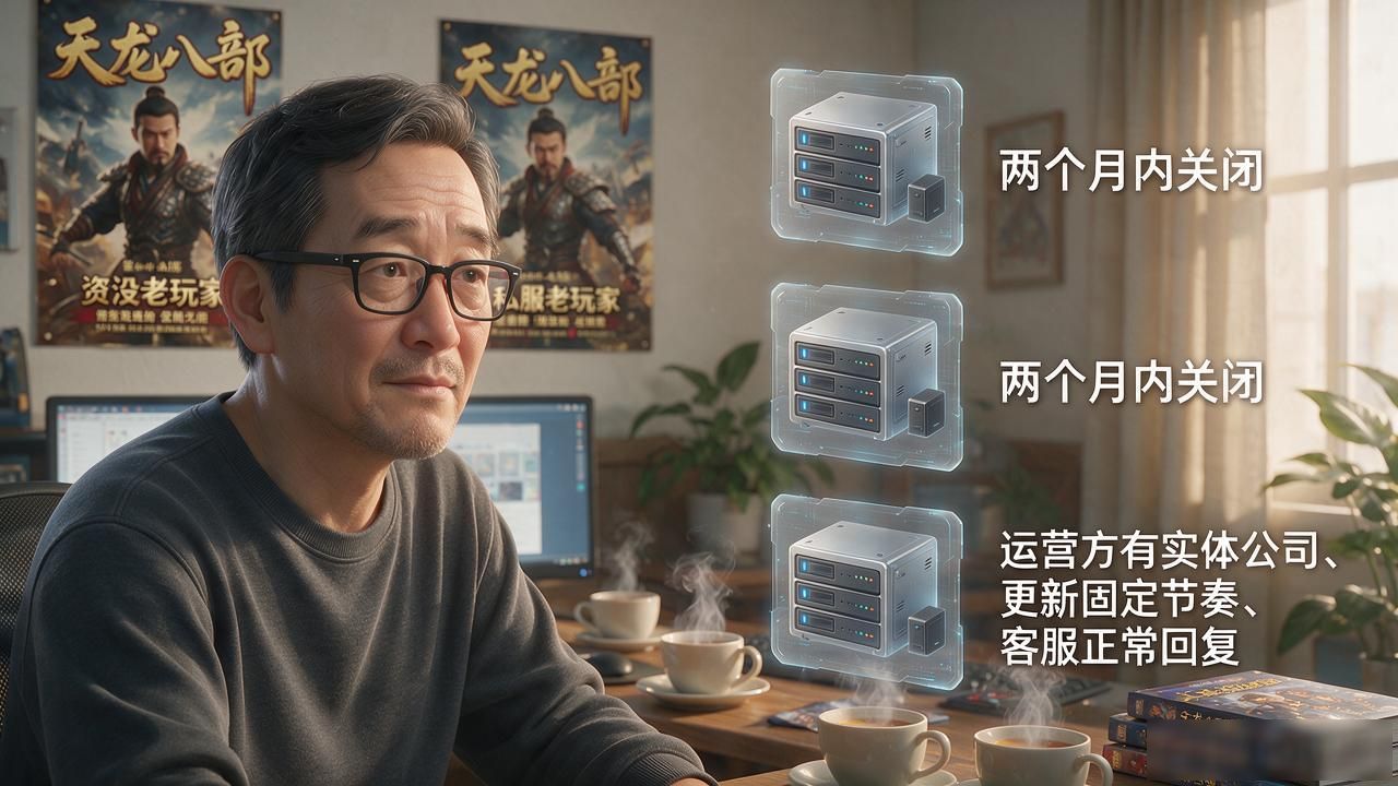 天龙私服怎么选不踩坑，一个玩了两年天龙私服的老玩家说点大实话
