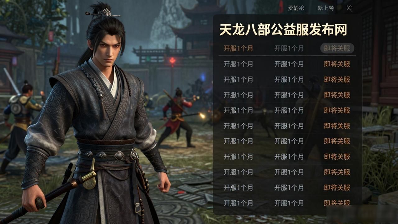 天龙八部公益服发布网，到底怎么选才不交智商税